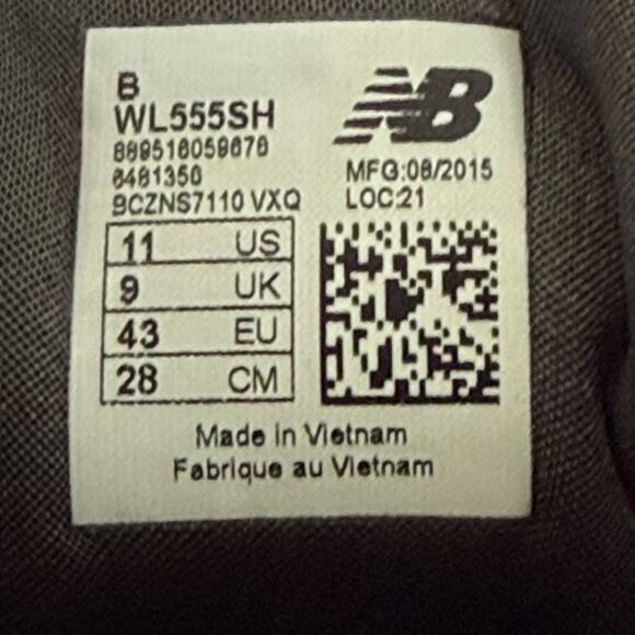 NEW Womens New Balance 555 Flip Duo running shoes - green - WL555SH - size 11 - Picture 10 of 10